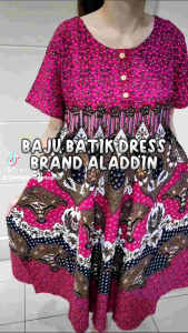 BAJU BATIK KLOK BOBOK / BAJU DRESS / BAJU BATIK TIDUR FREE SIZE GOOD QUALITY