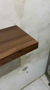 Rak Ambalan Minimalis Panjang 40/50/60/70/80/90/100 Lebar 15/20 cm Bracket Besi Floating Desk Rak Kayu Tempel Kamar Dapur Kantor Serbaguna Furniture Estetik Pajangan
