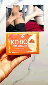 Kojic Retinol Niacinamide Glass skin Lightening face & body soap  free mesh net 100g
