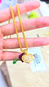 [PT5015] Zhulian Loket Kecil Emas Saduran Emas Saduran/ Gold Plated Small Pendant Jewellery