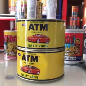 Bột bả Matít đa năng ATM (1kg) sắt-gõ-nhựa. khô nhanh và hiệu quả rất cao với khả năng kết dính và dẻo dai tuyệt vời.