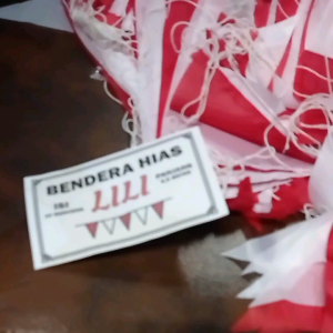 Bendera hias merah putih 5 m