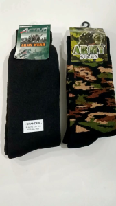 Kaos Kaki Thermal Tebal PDL Loreng Lapangan Outdoor TNI Satpam Security High Quality