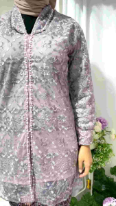 kebaya tunik alisa / tunik alisa pesta brukat / tunik busui# tunik bahan tulle sapto#kebaya lamaran#tunik kekinian krah payet#