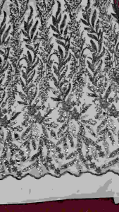 Harga Per Setengah Meter Kain Kebaya Tulle Full Payet Jepang Terbaru