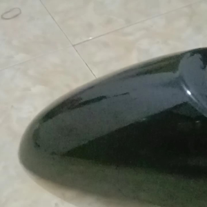 slebor depan Honda  Scoopy 2017 warna hitam glosy