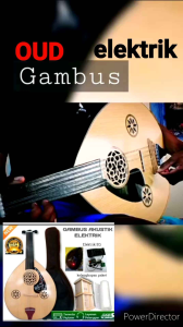Gitar Gambus Oud Elektronik Istimewa Siap Pentas COD