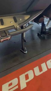 🔥NEW🔥กันลื่นขาตั้ง ZONTES350ED *ตีนเป็ด ZONTES งาน CNC หนา พร้อมติดตั้ง