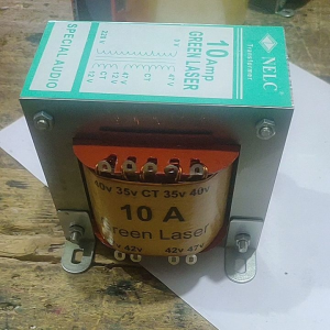 TRAVO TRAFO 10A MURNI GREEN LASER NELC CT 35V 40V 42V 47V 10 A AMPER