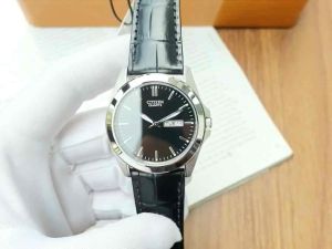 ĐỒNG HỒ NAM CHÍNH HÃNG CITIZEN BF0580-06E Quartz Black Dial & Leather For Men