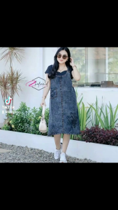 Overall Gauni Jeans Wanita yang Lagi Trend Al Hafiz