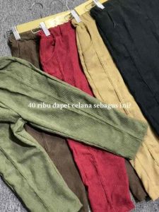 Celana anak corduroy - long pants corduroy untuk anak umur 1 tahun sampai 12 tahun - bisa paket hemat