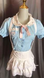 (kèm video thật) Váy cosplay nữ sinh đồ ngủ quyến rũ