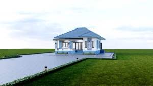 แบบบ้านปั้นหยา 1 ชั้น