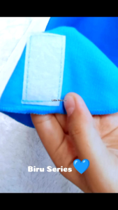 3 Pcs Gurita Perekat Instant Bayi Biru Series