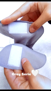 3 Pcs Gurita Perekat Instant Bayi Grey Series