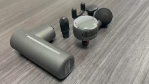 🇹🇭ปืนนวด โหมดร้อน-เย็น ในตัวเดียว (ปืนนวดพังผืดมัลติฟังก์ชั่นร้อนและเย็น)