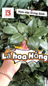 [ C432 ] ( Sỉ 1KG ) Lá hoa hồng nhựa thường trang trí decor giỏ hoa hoa bó hộp quà