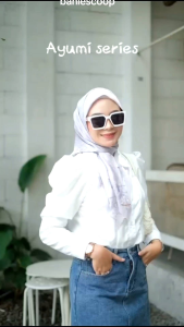 Baniescoop Terbaru Ayumi Series & Kerudung Segi Empat Motif