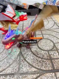 Lồng Đèn Trung Thu Pin Rổng Thần Vẫy Cánh Có Đèn Nhạc (Sẵn Pin) Cho Bé