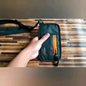 pocket gantungan kartu dan hp transparan muvink