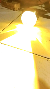 Lampu utama projie biled ala ala lensa 2.5 inch 30 watt 5 kabel universal