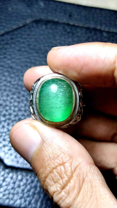 Batu cincin zamrud kalimantan asli