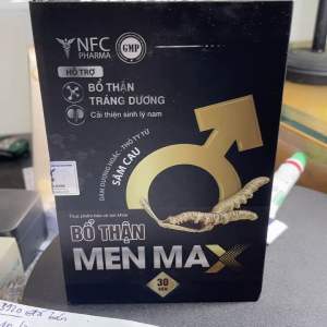 Thực phẩm bảo vệ sức khoẻ- viên uống hỗ trợ chức năng thận giảm tiểu buốt  tiểu gắt nâng cao thể lực cho nam giới