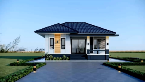 แบบบ้านปั้นหยา 1 ชั้น