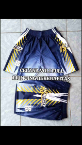 Celana Volly Full Printing Pria Kolor Voli Volleyball Mizuno HS HS250 Sport Celana Pendek Olahraga