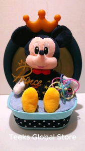 Mickey Mouse Baby Hamper Gift Basket - Perfect for Newborns Baby Showers Full Moon Celebrations & 100-Day Milestones | Baby Gift Set