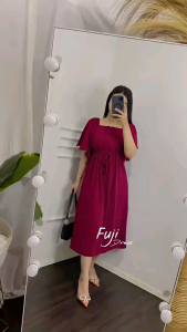 TERBARU - Daster Crincle Airflow/ Daster resleting/Busui friendly/Home dress kekinian Crinkle Nyaman