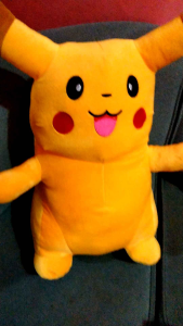 Boneka Pikachu Jumbo: Mainan Karakter Kartun Animasi Set Hadiah Ulang Tahun & Kado
