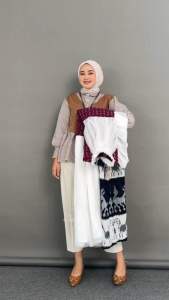 KARINA DRESS TENUN SUMBA - BAJU TENUN TERBARU