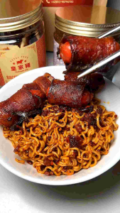 Makanan Khas Indonesia: Bakkwa Manis & Dendeng Babi