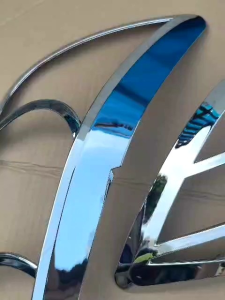 Paket Garnish Depan Belakang Outlander Chrome