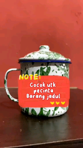 Mug enamel uk 10&12cm blurik