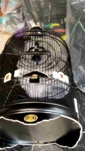 sangkar murai. no.3 merk D&R tebok ceper lis akrilik