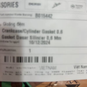 Genuine Piaggio - Vespa cylinder bottom gasket (Sprinter Primavera LX Liberty Fly...).