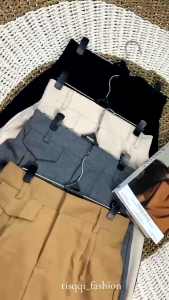 Kulot loose Oro Pants Celana Panjang Wanita Kulot Loose Pants Kulot Wanita Motif Polos