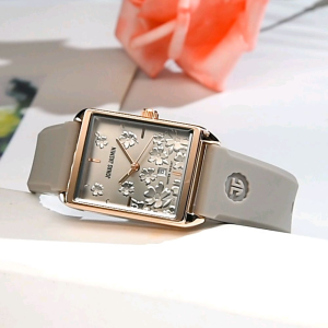 Jam Tangan Wanita Jonas Jasmin JJ-2339 Analog Strap Silicone