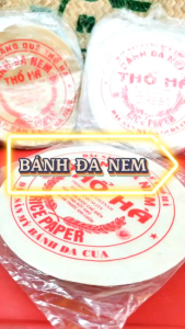 Bánh đa nem Thổ Hà - Đỏ - 18 - 19 lá/xấp