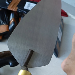 sendok/Cetok Semen Tukang bangunan GALUR ASLI BAJA18 CM PAKU 4 Lebar 10 cm