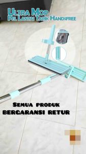 Pel Lantai Otomatis Alat Pel Lantai Microfiber GSF 3145 Pembersih Lantai Mop Rotasi