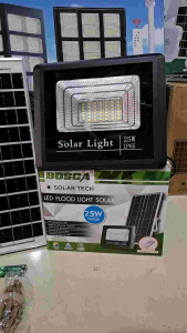 Bosca SO1 25w Original Solar floodlight Die Cast Aluminum body frame water proof IP65 rated with remote