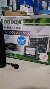 Bosca Solar Tech SO1 40W Daylight Solar Light IP65 Waterproof Solar Panel Floodlight