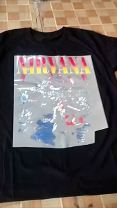 Baju Kaos Band Nirvana kurt cobain kaos distro terlaris/ligar24 tshirt