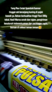 print spanduk banner 150x80 boba drink anti galau custome desain ready stock murah