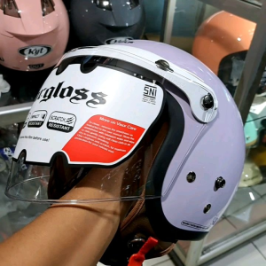 helm cargloss cfh hijab Lilac | cargloss original