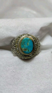 Batu pirus persia natural ukuran minion